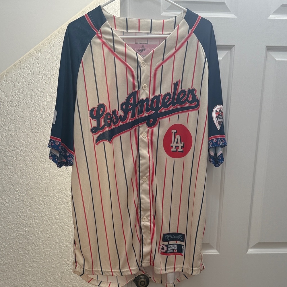 Los Angeles Dodgers Japanese Heritage Night Jersey